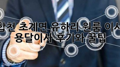 합천 초계면 유하리 원룸 이사, 용달이사 후기와 꿀팁!